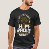 Ham Radio Operator Radio Amateur Morse Hobby Code Tシャツ (正面)
