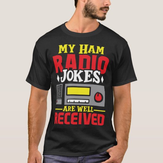 Ham Radio Radio Operator Amateur Radio Signal  1 Tシャツ (正面)