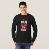 Ham Radio Radio Operator Amateur Radio Signal Tシャツ (正面フル)