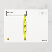 Ham Radio Rig (フラガールランプQSLカード付き) ポストカード (裏面)