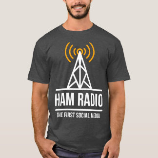 Ham Radio The First Social Media (1) Tシャツ
