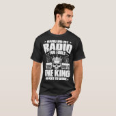 Ham Radio The King Tos Work Radio Ham Tシャツ (正面フル)