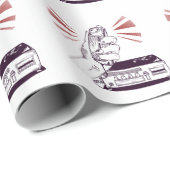 Ham Radio Woman ラッピングペーパー (ロールコーナー)