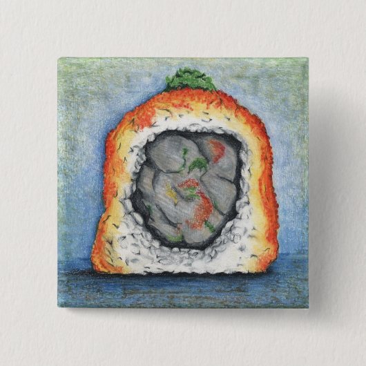 hamachiピン 缶バッジ (正面)