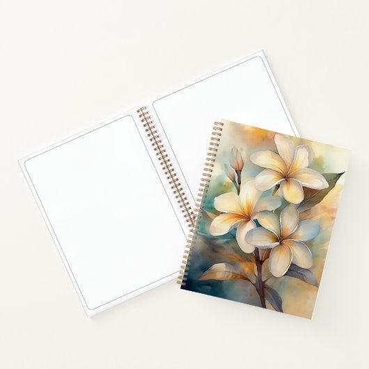 Hamakua Plumeria Notebook ノートブック (内部)