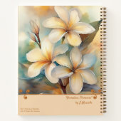Hamakua Plumeria Notebook ノートブック (裏面)