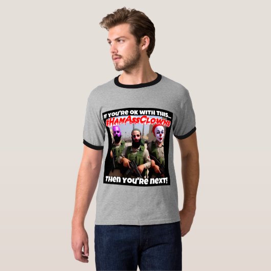 #HamAssClowns Tシャツ (正面フル)
