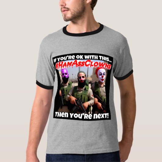 #HamAssClowns Tシャツ (正面)