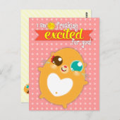 Hambiscuit - So Freaking Excited - カスタムHambiscuit ポストカード (正面/裏面)