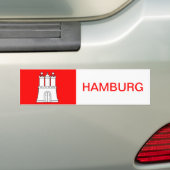Hamburg Aufkleber Sticker Hafen Autoaufkleber Auto バンパーステッカー (車上)