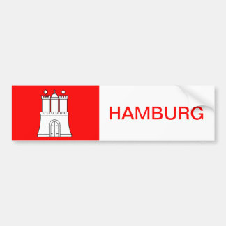 Hamburg Aufkleber Sticker Hafen Autoaufkleber Auto バンパーステッカー