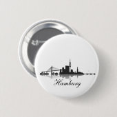 Hamburg Button / Anstecker / Pin 缶バッジ (正面&裏面)
