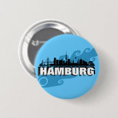 Hamburg Button / Anstecker / Pin 缶バッジ (正面&裏面)