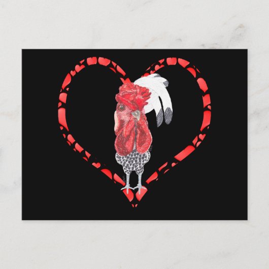 HAMBURG CHICKEN HEART シーズンポストカード (正面)