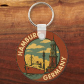Hamburg German Port City キーホルダー (正面)