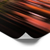 Hamburg, Germany at Night ポスター (角)