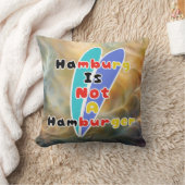 Hamburg Is Not A Hamburger クッション (ブランケット)