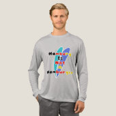 Hamburg Is Not A Hamburger トライブレンドＴシャツ (正面全体)