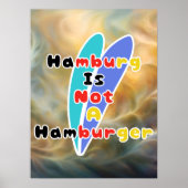 Hamburg Is Not A Hamburger ポスター (正面)