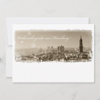Hamburg Michel, Weihnachtsgrüße aus Hamburg, Karte シーズンカード