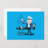 Hamburg Postcard :) ポストカード (正面/裏面)