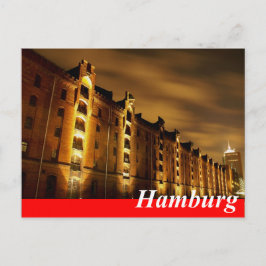 Hamburg Postkarte - Speicherstadt ポストカード