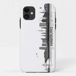 Hamburg skyline iPhone 5 sleeve/Case iPhone 11 ケース