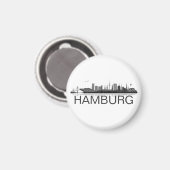Hamburg Skyline Kühlschrank Magnet マグネット (正面/裏面)
