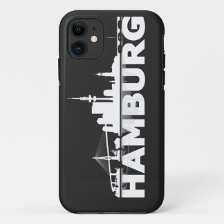 Hamburg town center of skyline iPhone 5 sleeve iPhone 11 ケース