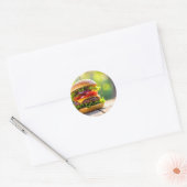 hamburger ラウンドシール (封筒)