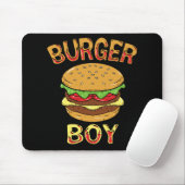 HAMBURGER / CHEESEBURGER: Burger Boy マウスパッド (マウス)