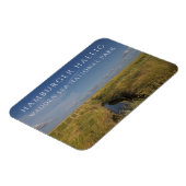 Hamburger Hallig (Wadden Sea,ドイツ) マグネット (左側)