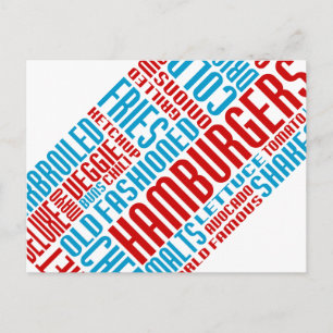 hamburgerchitChat ポストカード