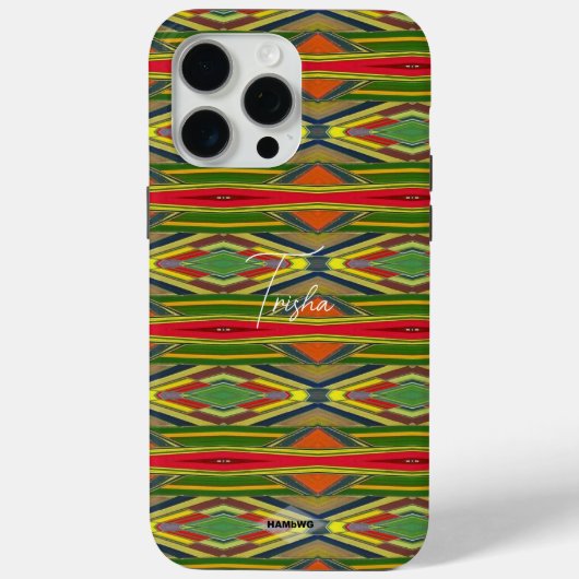 HAMbWGによる携帯電話ケース Case-Mate iPhoneケース (裏面)