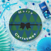 HAMbWGグリーンクリスマスツリーズ紙プレート ペーパープレート (パーティー)