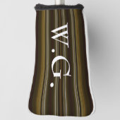 HAMbWGゴルフアイアンヘッドカバー – タイガースストライプアイ ゴルフヘッドカバー (回転90)