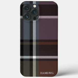 HAMbWGタフXtreme電話ケース – ソフトラストプレイド iPhone 13 Pro Maxケース