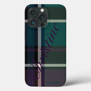 HAMbWGタフXtreme電話ケース – ティール(緑がかった色)プラミド iPhone 13 Proケース