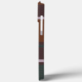 HAMbWGタフXtreme電話ケース – ブラウンPlaid Case-Mate iPhoneケース (裏面 / 左)