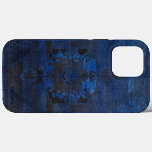 HAMbWGタフXtreme Phone Case Indigo Case-Mate iPhoneケース (裏面 (横))