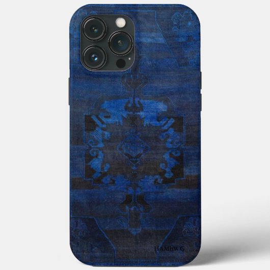 HAMbWGタフXtreme Phone Case Indigo Case-Mate iPhoneケース (裏面)
