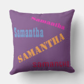 HAMbWGバニティーピロー – 名前を追加 クッション (裏面)