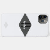 HAMbWGモノグラムカスタムカラー Case-Mate iPhoneケース (裏面(横))