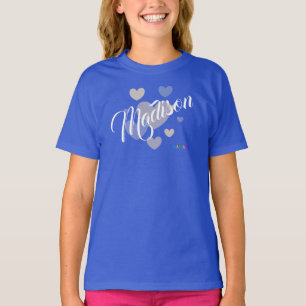 HAMbWGロゴ – ガールズスウェットパーソナライズされたシャツまたはT- Tシャツ