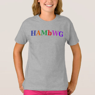HAMbWGロゴ – 9色 – 女子サッカーシャツ Tシャツ