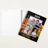 HAMbWG – イエローオレンジガーベラデイジー プランナー手帳 (ディスプレー)