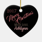 HAMbWG -オーナメント-ヴィンテージバラ- Personalizable セラミックオーナメント (裏面)