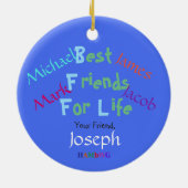 HAMbWG -オーナメント – 絵文字 – BFFL セラミックオーナメント (裏面)