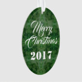 HAMbWG – オーバルオーナメント – エメラルド オーナメント (正面)