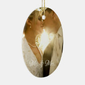 HAMbWG – オーバルオーナメント – ダイヤモンド セラミックオーナメント (右)